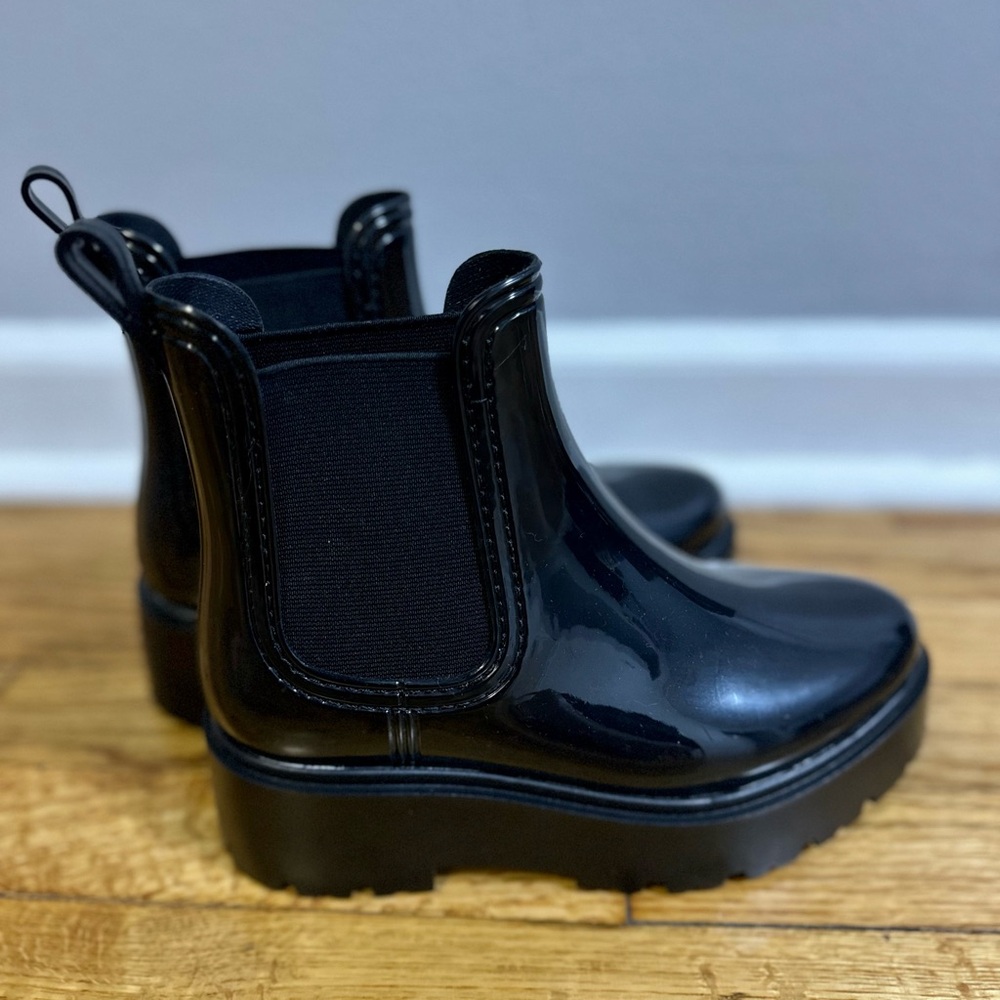 🥾NEW Black Chelsea Rain Boots. - Picture 6 of 9